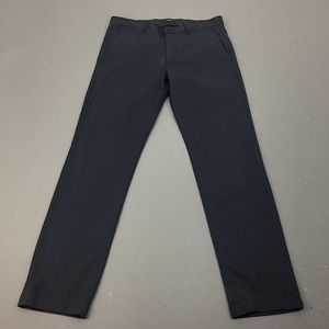 Theory Blue Zip Fly Button Closure Dress Slacks